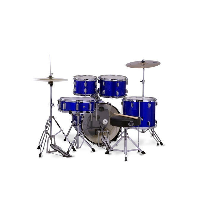 Mapex Comet 5-Piece Drum Set with 20-Inch Kick - Indigo Blue