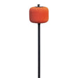 Danmar 8-Inch Percussion Felt Bass Drum Beater - Orange