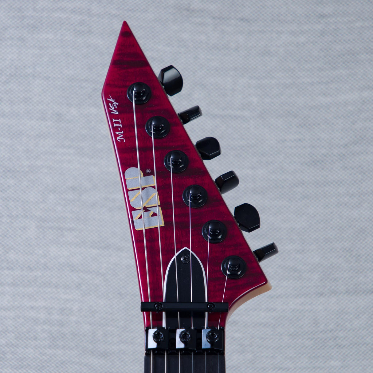 ESP USA M-II DX Electric Guitar - See-Thru Black Cherry - #US26098