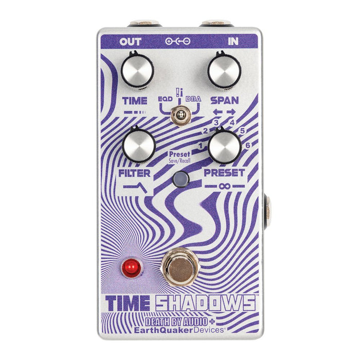EarthQuaker Devices Time Shadows V2 Subharmonic Multi-Delay Resonator Effects Pedal