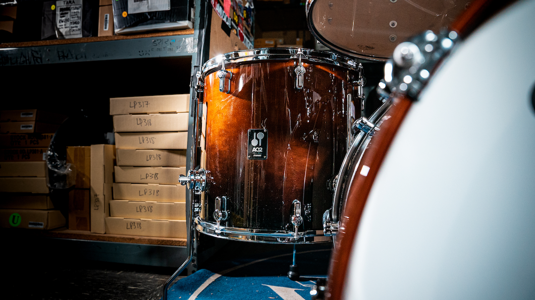 Sonor 5-Piece AQ2 Stage Shell Pack - Brown Fade