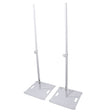ProX X-POLARISWHX2 POLARIS Portable Speaker and Lighting Dual Stand Kit with Base Plate