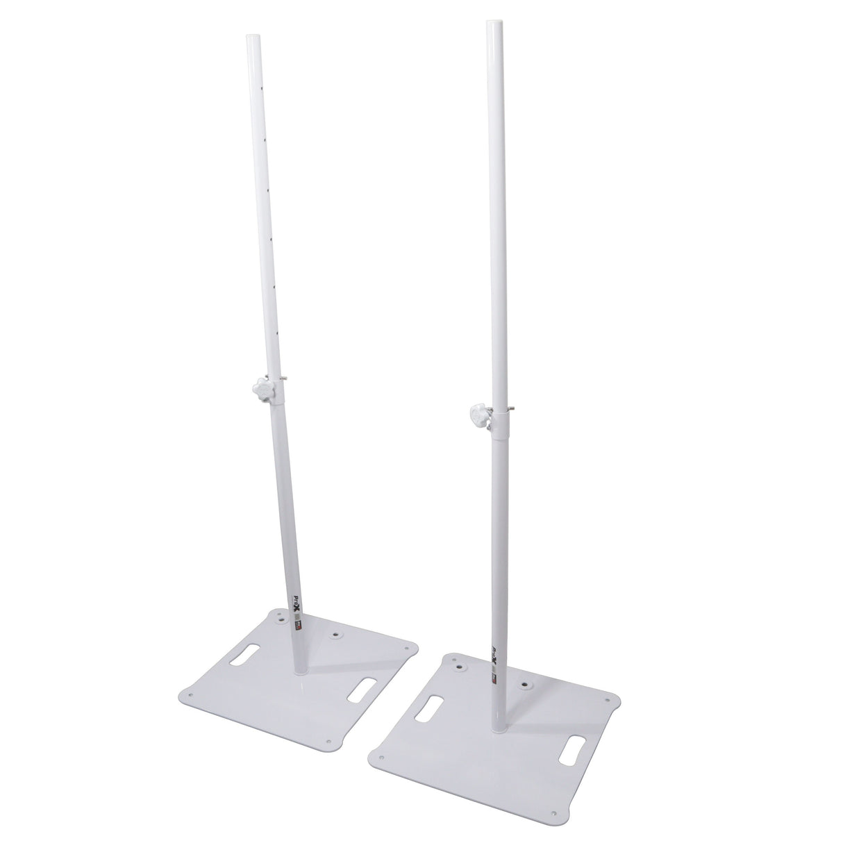 ProX X-POLARISWHX2 POLARIS Portable Speaker and Lighting Dual Stand Kit with Base Plate