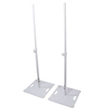 ProX X-POLARISWHX2 POLARIS Portable Speaker and Lighting Dual Stand Kit with Base Plate