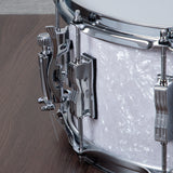 Ludwig Classic Maple 6.5x14-Inch Snare Drum - White Marine