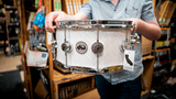 DW 6.5 x 14-Inch Collector Series Pure Oak Snare - White Crystal