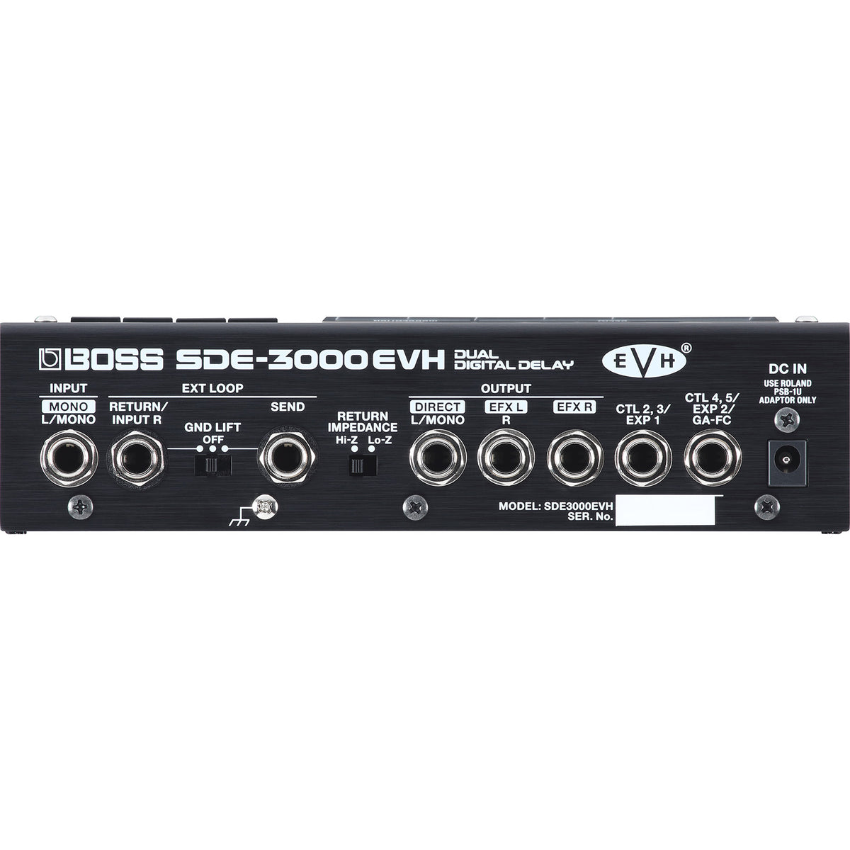 Boss SDE-3000EVH Dual Digital Delay Guitar Pedal - Mint, Open Box