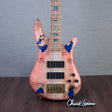 Spector USA Custom NS-5 5-String Electric Bass Guitar - Pinkish Hue - CHUCKSCLUSIVE - #2266