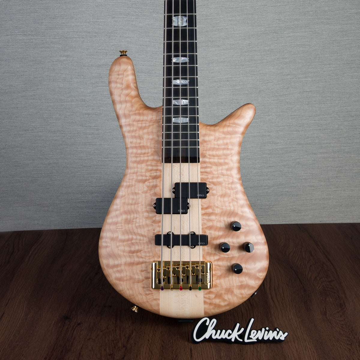 Spector Euro 5 String Spector Euro 5 LT 5-String Bass Guitar - Natural Matte - CHUCKSCLUSIVE ...