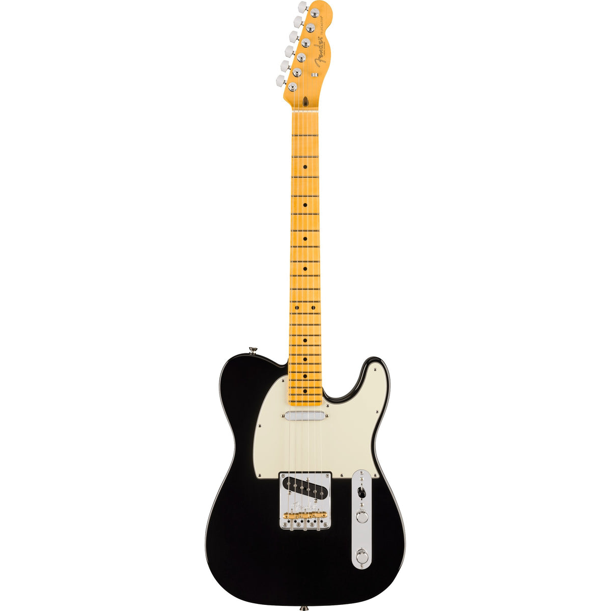 Fender American Professional Telecaster Electric Guitar, Maple Fingerboard - Black