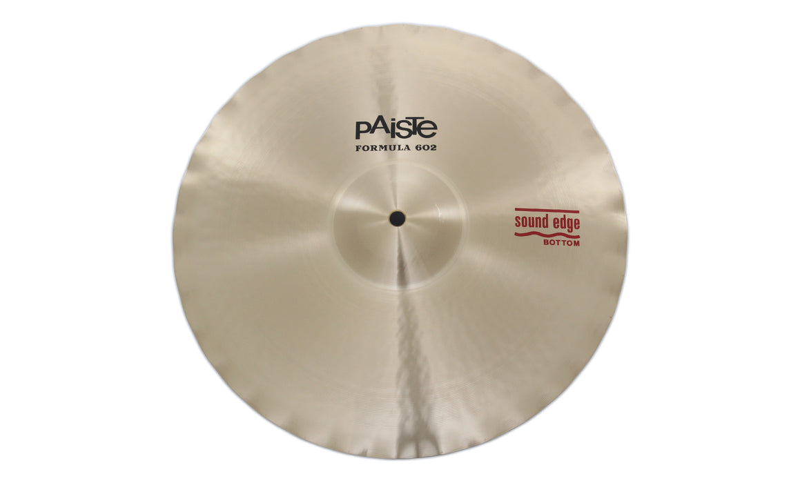 Paiste 14" Formula 602 Sound Edge Hi-Hat Bottom Cymbal