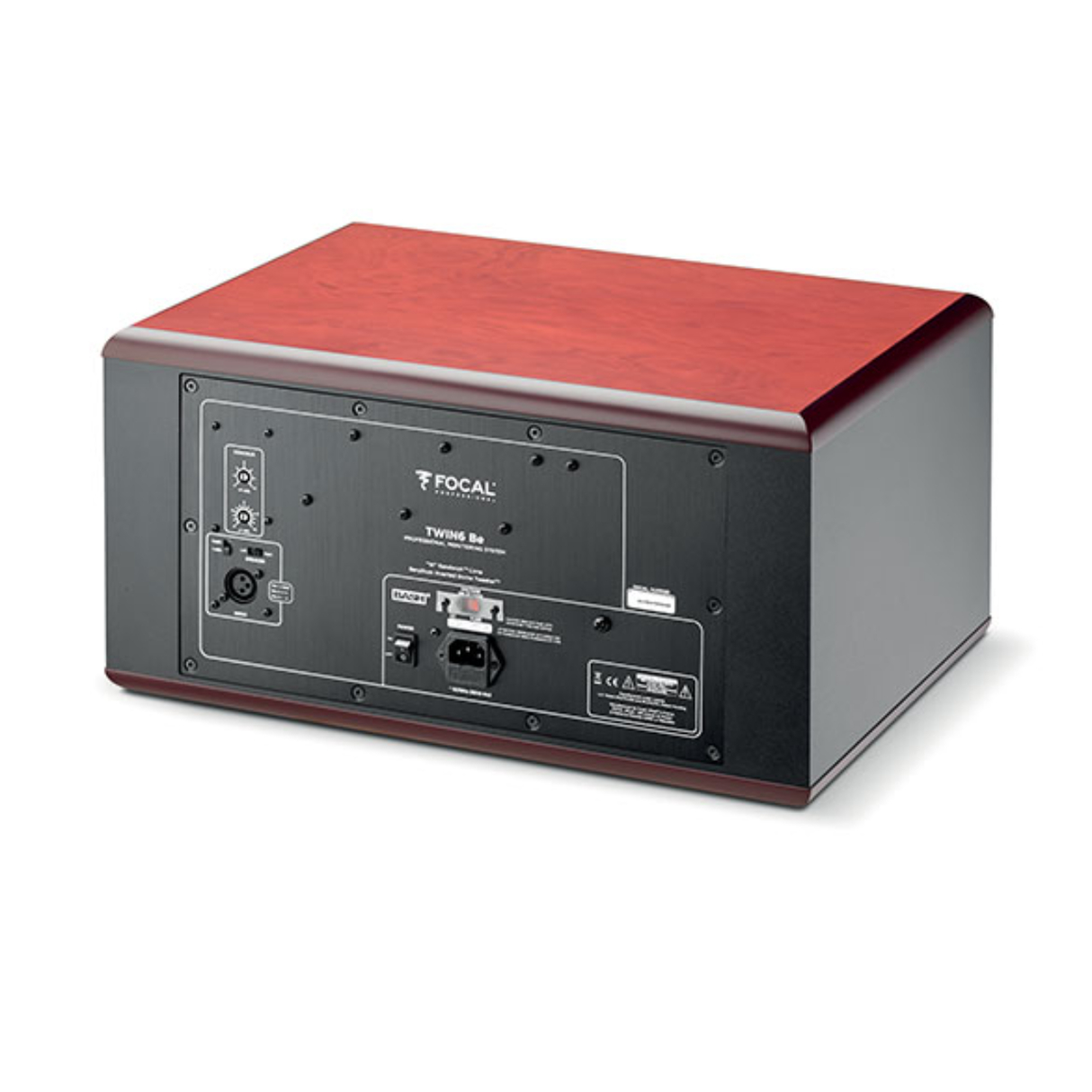 Focal TWIN 6Be Active Three Way Monitor - Red (Single) - Mint, Open Box
