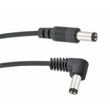 Voodoo Lab 2.1mm Straight to Right-Angle DC Power Cable – 6-Inch