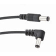Voodoo Lab 2.1mm Straight to Right-Angle DC Power Cable – 12-Inch