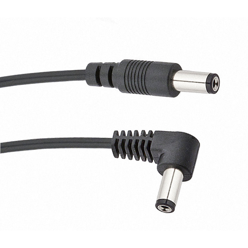 Voodoo Lab 2.1mm Straight to Right-Angle DC Power Cable – 12-Inch