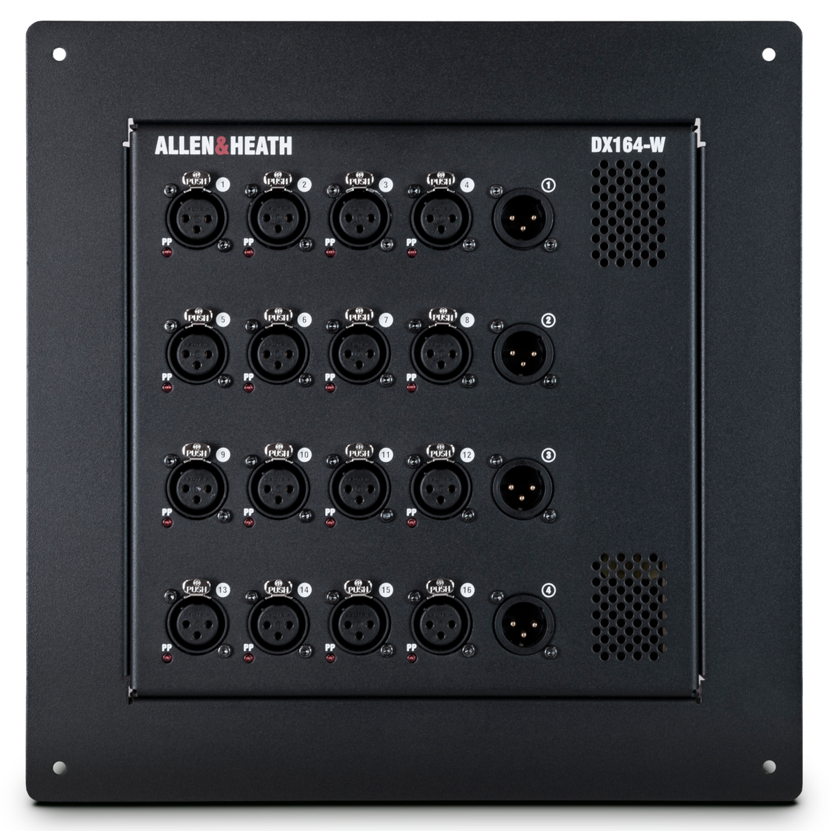 Allen & Heath DX164-W 16-Input XLR Output Wall Mount DX Expander - Mint, Open Box