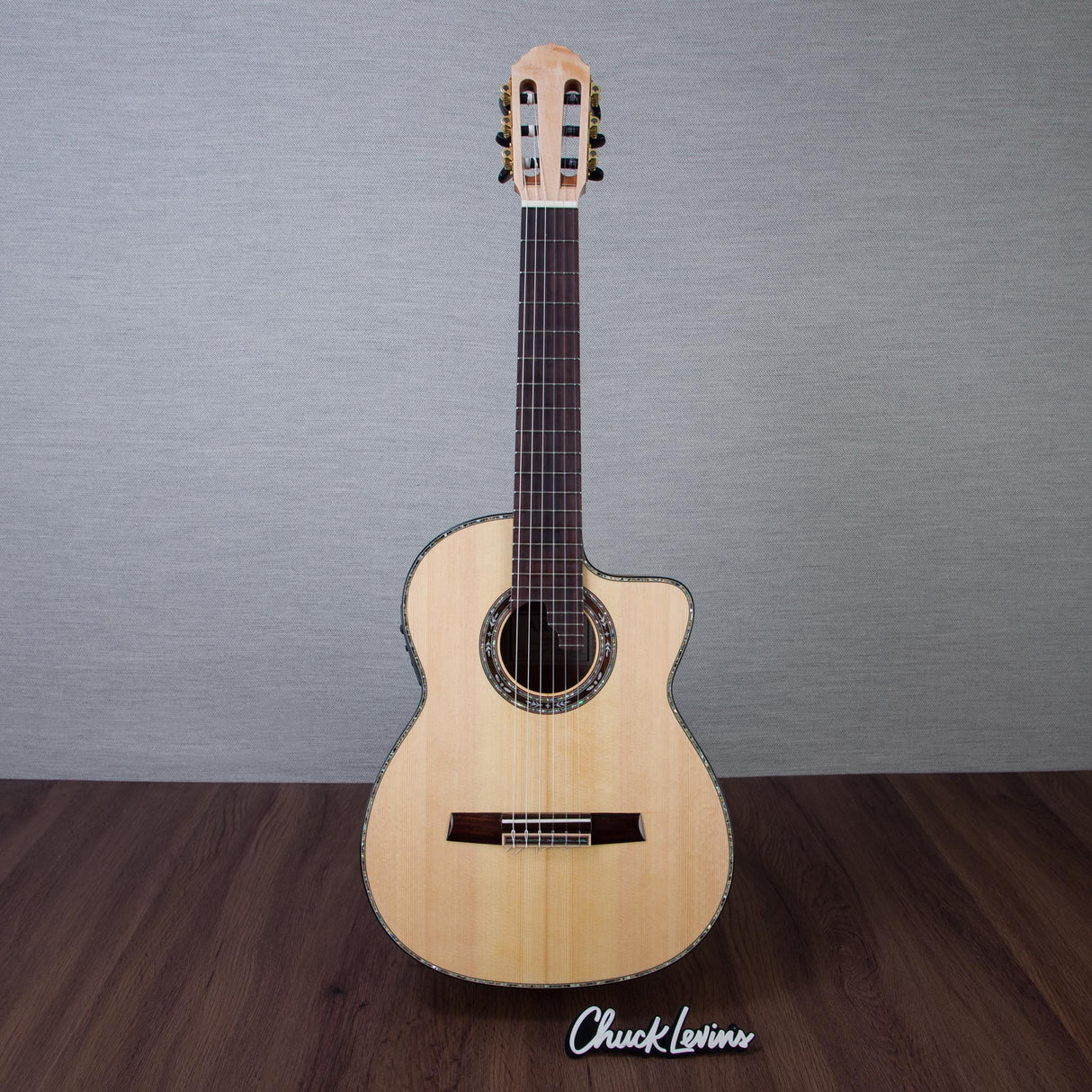 Arce AR5-3-CE-SP Maple/Spruce Acoustic Electric Requinto - #0117