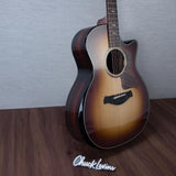 Taylor Limited Edition Builder's Edition 814ce Adirondack Spruce/Macassar Ebony Acoustic Electric Guitar - Shaded Edgeburst - #1201226078
