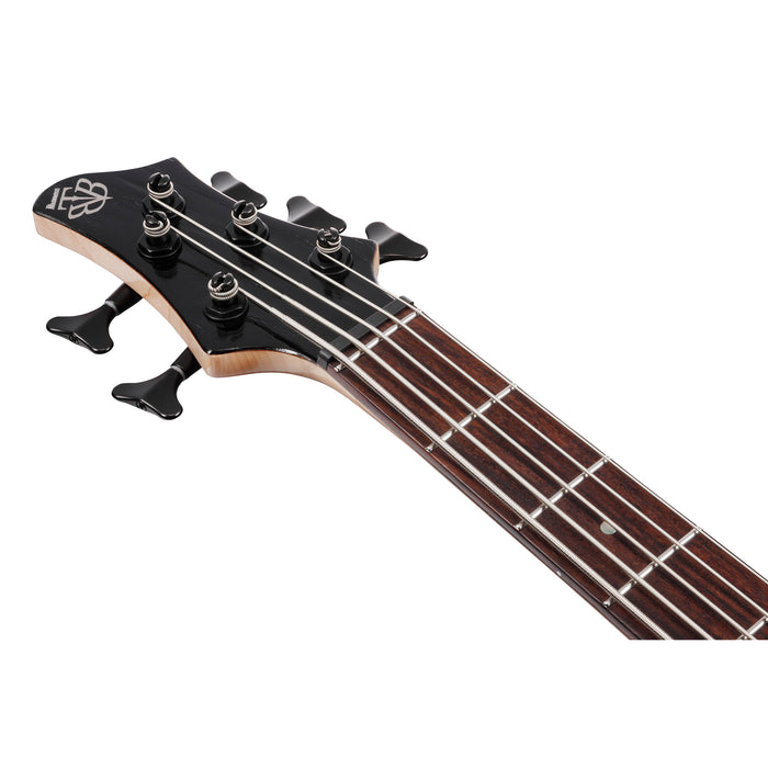Ibanez BTB Bass Workshop BTB865 5-String Bass Guitar - Weathered Black Low Gloss - New