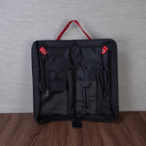 Gard Nylon Drumstick Bag - Black with Red Accent - CHUCKSCLUSIVE