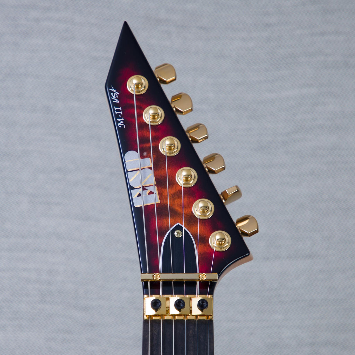 ESP USA M-II DX Electric Guitar - Tiger Eye Sunburst - #US26096