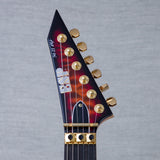 ESP USA M-II DX Electric Guitar - Tiger Eye Sunburst - #US26096