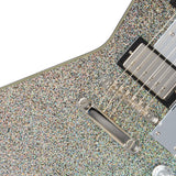 Epiphone Lzzy Hale Explorer Custom Signature Electric Guitar - Black Diamond Holographic Sparkle