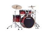 TAMA Starclassic Performer 4 pc. Shell Pack w/ 22" Bass Drum - Dark Cherry Fade