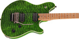EVH 2021 Wolfgang WG Standard QM Electric Guitar - Transparent Green - New