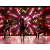 Twinkly Lightwall 8.2 x 8.9 FT LED Curtain with Stand and Case