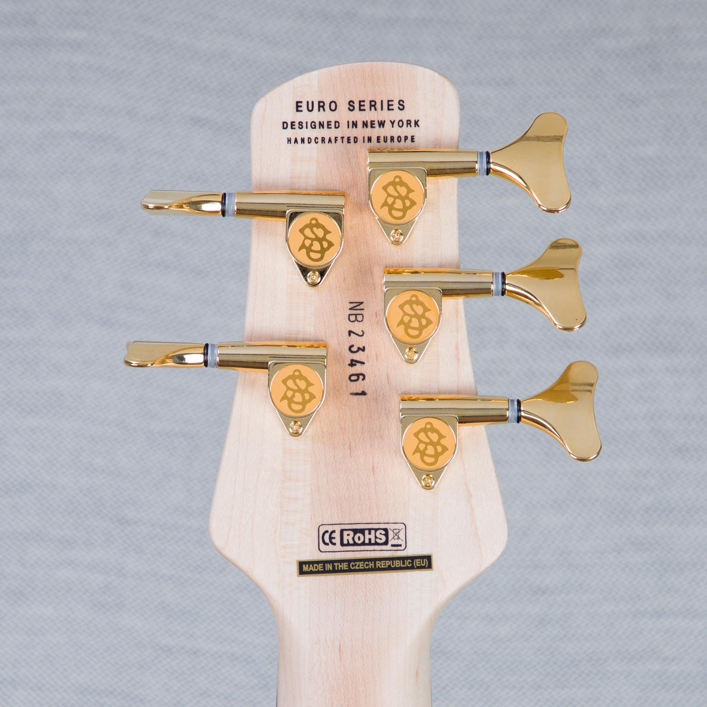 Spector Euro 5 LT Solid Korina Wings 5-String Electric Bass Guitar - Natural Satin - CHUCKSCLUSIVE - #NB23461