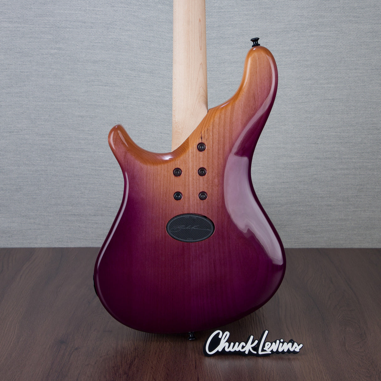 Brubaker Custom Shop NBS-4 Headless Electric Bass Guitar - Purple Haze - #033-24