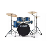 Sonor AQX Stage Series 5-Piece Complete Kit - Blue Ocean Sparkle