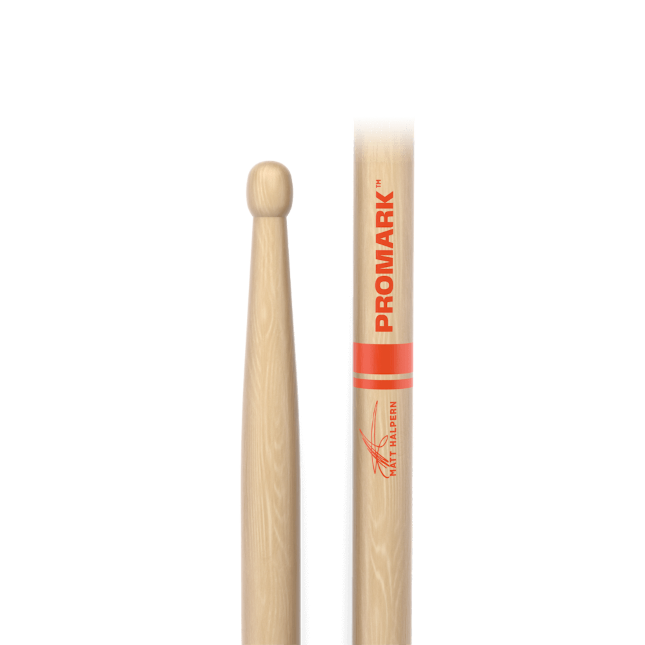 ProMark Matt Halpern Hickory Drumsticks, Wood Tip