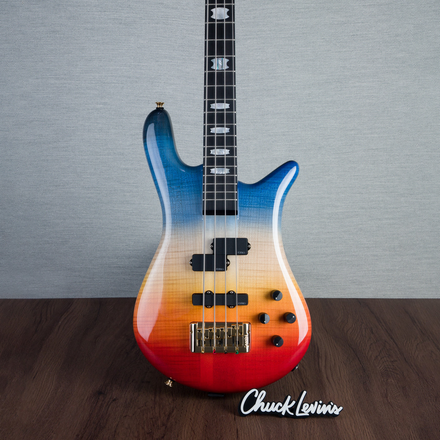 Spector Euro 4 LT Bass Guitar - Grand Canyon Gloss - CHUCKSCLUSIVE - #]C121SN 21090