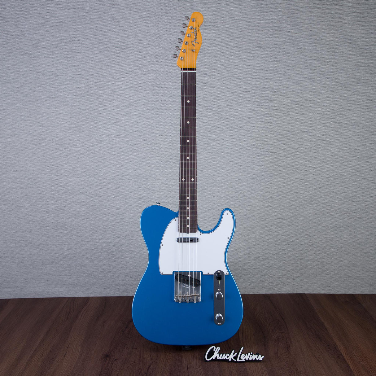 Fender Custom Shop 1961 Telecaster Electric Guitar Deluxe Closet Classic - Super Aged Lake Placid Blue - #CZ587879