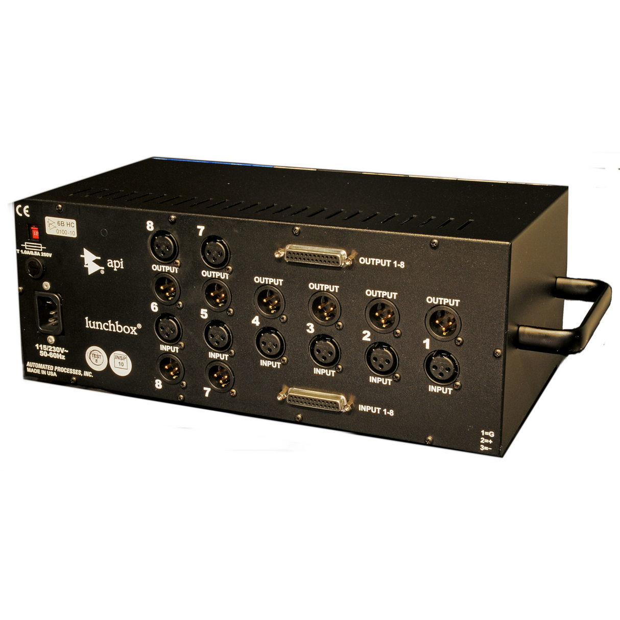 API 500-6B 6-Slot High Current Lunchbox - Mint, Open Box