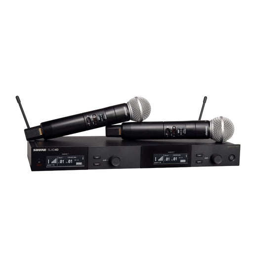 Shure SLXD24D/SM58 Dual Wireless Microphone System - H55 Band
