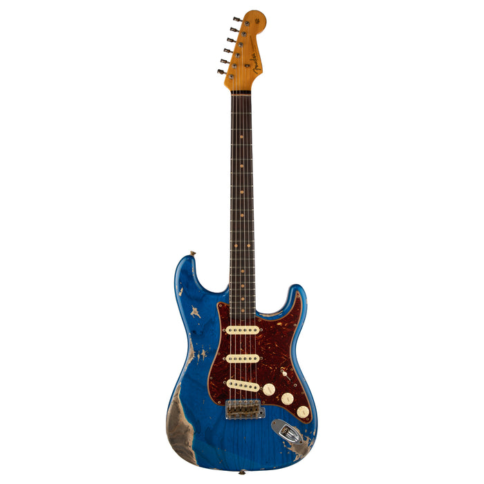 Fender Custom Shop 1962 Stratocaster Heavy Relic - Sapphire Blue Transparent - CHUCKSCLUSIVE - #R121469