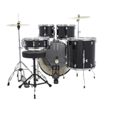 Ludwig Accent Drive Series 5-Piece Drum Kit - Black Sparkle