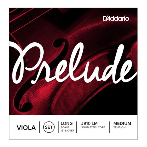 D'Addario Prelude Viola Single D String - Long Scale J912LM