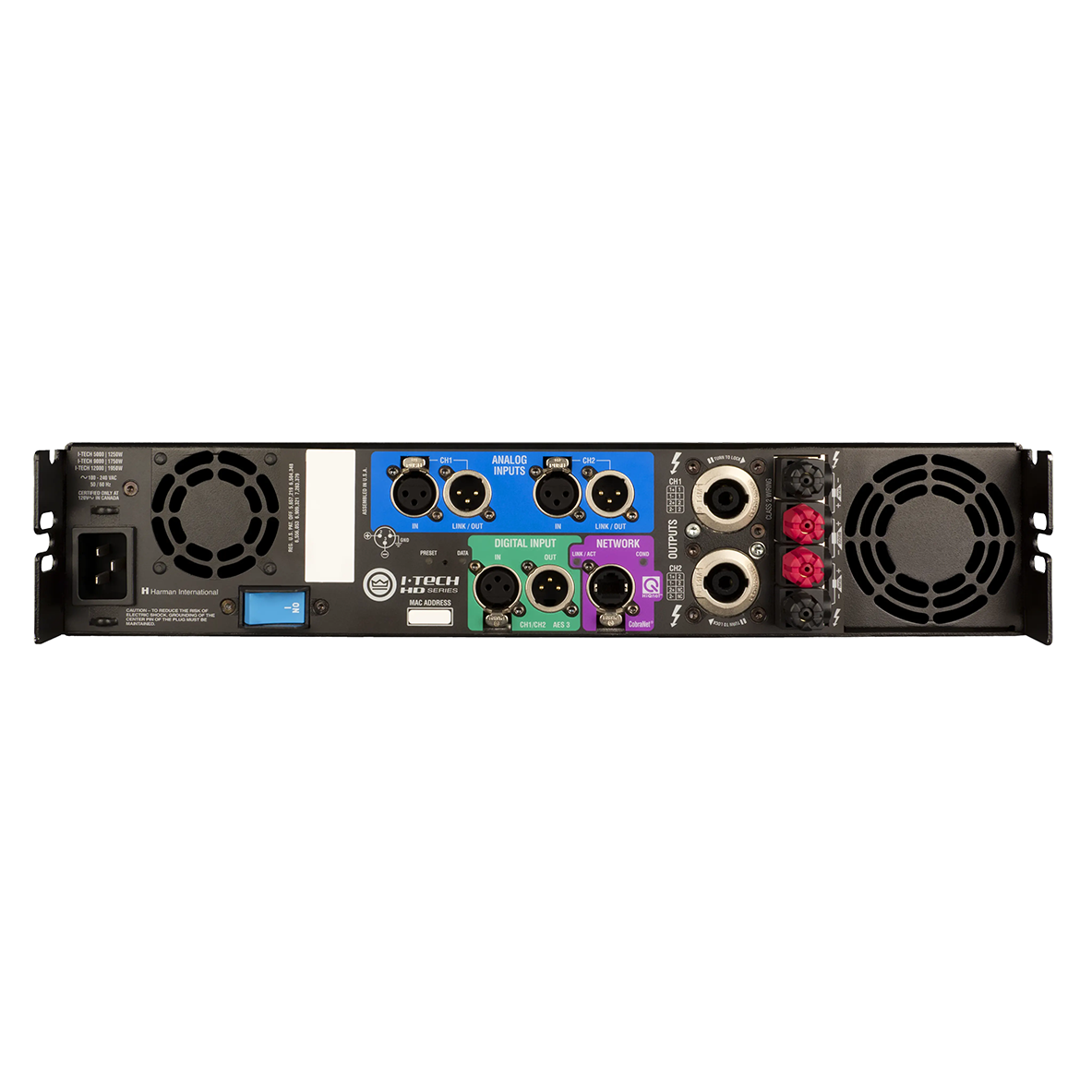 Crown Audio I-Tech 9000HD Two-channel 3500W Power Amplifier