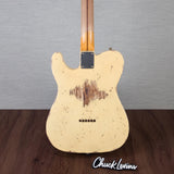 Fender Custom Shop 52 Telecaster Heavy Relic Guitar - Aged Vintage White - CHUCKSCLUSIVE - #R125679