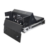 ProX XS-YDM7COMPACTEXDHW ATA Digital Audio Mixer Flight Case for Yamaha DM7 Compact Expansion Console with Doghouse compartment and Caster wheels