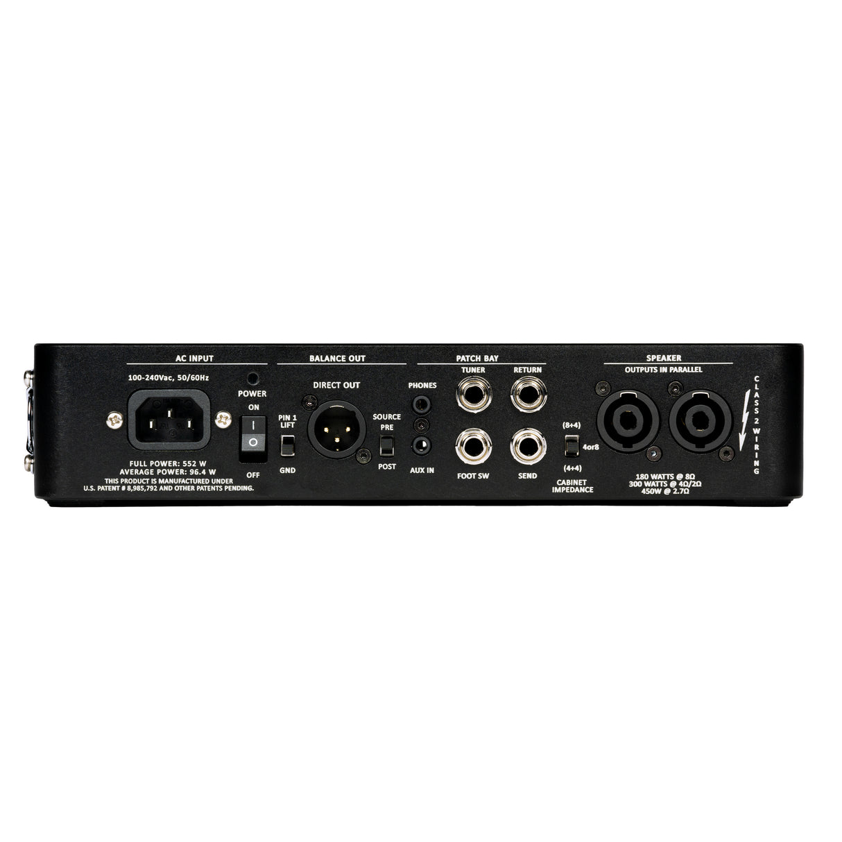 Gallien-Krueger Legacy 500 500-Watt Bass Guitar Amplifier Head - New