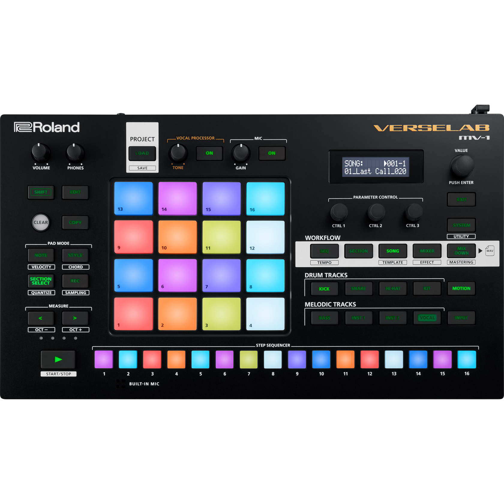 Roland Verselab MV-1 Music Workstation – Chuck Levin's Washington