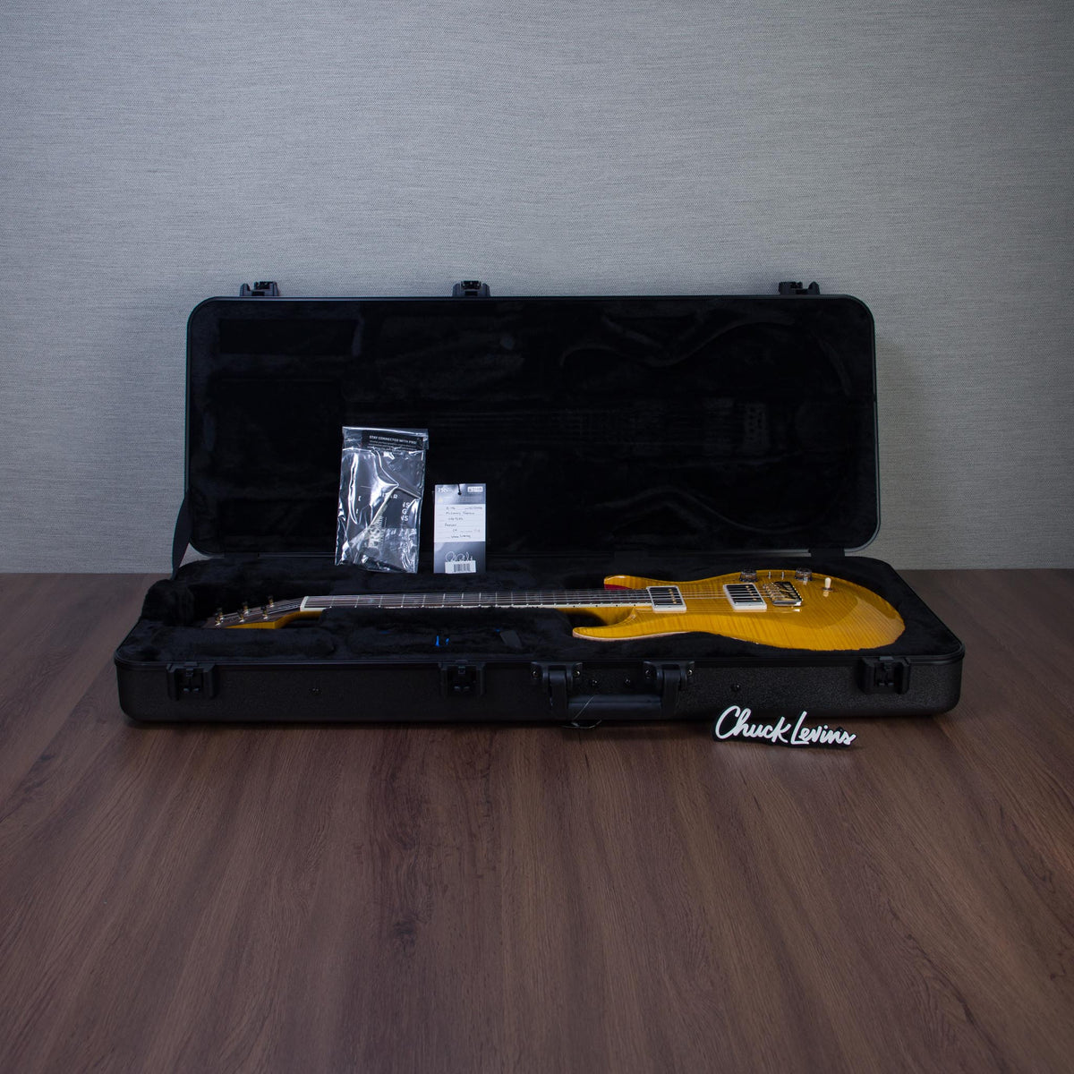 PRS Wood Library McCarty Tremolo With 408 Switching Electric Guitar - Vintage Yellow - #260429696