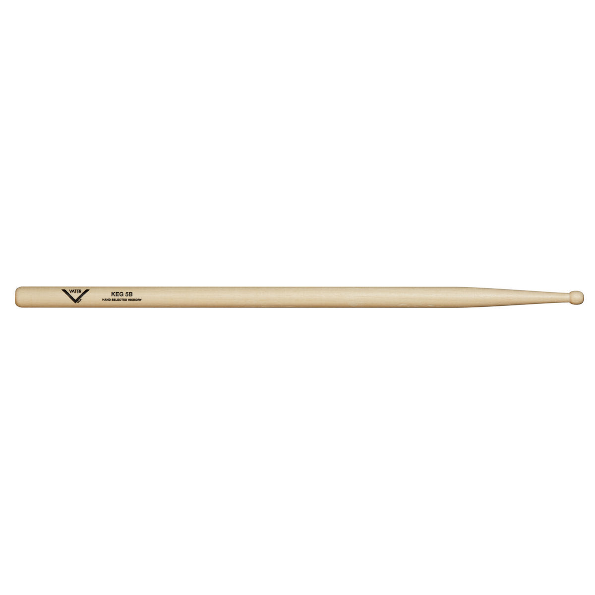Vater American Hickory Drumsticks - Keg 5B - Wood Tip