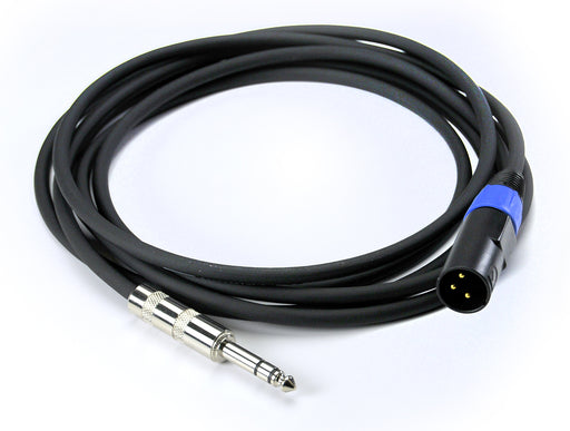 Whirlwind STM10 XLR Male To 1/4" TRS Cable 10'