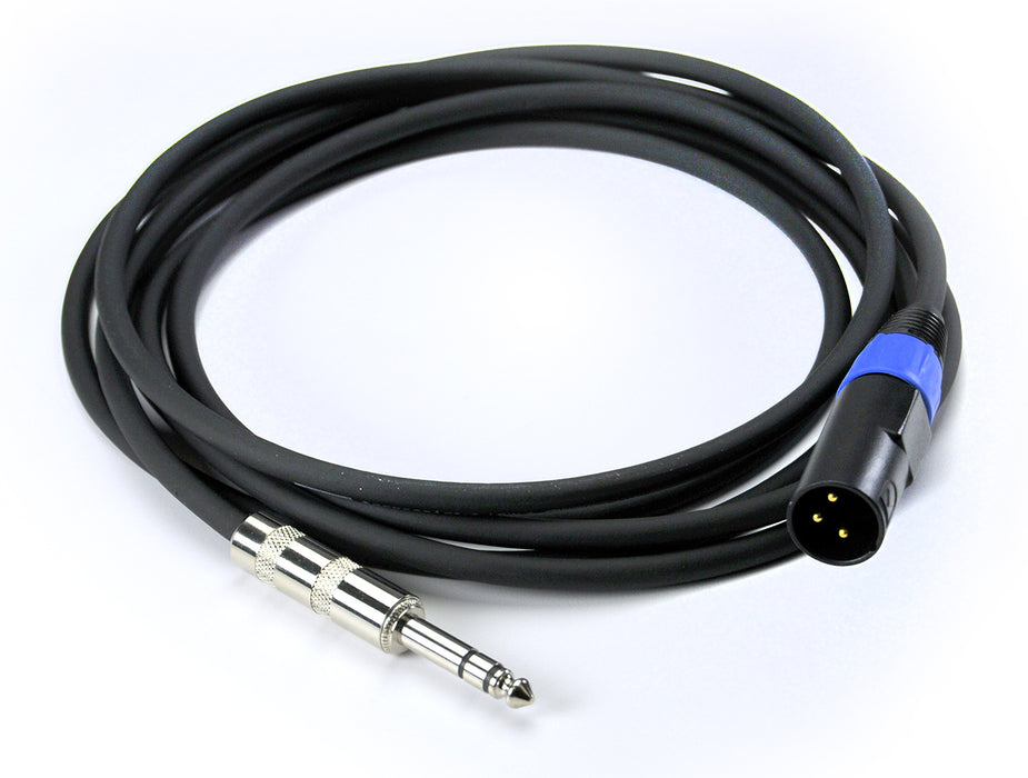 Whirlwind STM25 Male XLR-1/4" Adapter Cable - 25 ft